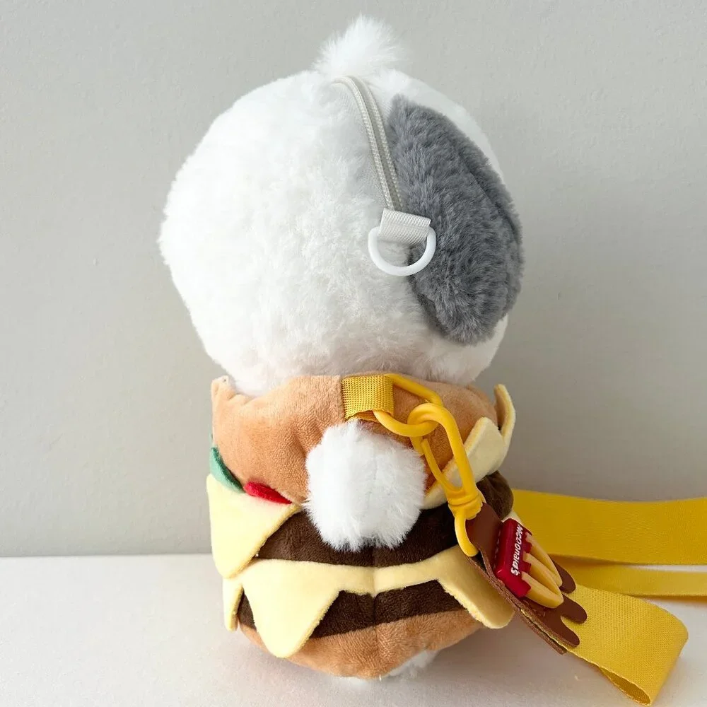 POCHACCO Burger Bag McDonalds Plush Crossbody Big Mac Adjust Remove Strap Purse - Picture 4 of 10